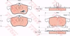Ön Fren Balata | Astra-G 1998-2010 Zafira
