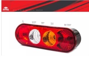 4LU Arka Stop (7C16 13404) | Ford Transit Kamyonet Pick Up Pikap V347 V363 2006-2014