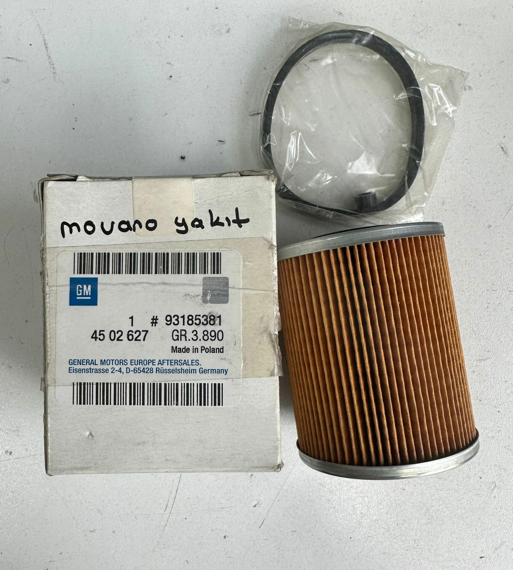 Mazot Filtresi | Opel Movano 2.5/2.8DTI