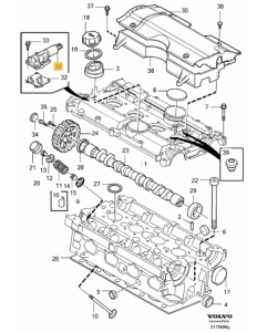 Eksantrik Resetleme Valfi | Volvo S40 V40 Turbosuz 1998 2004