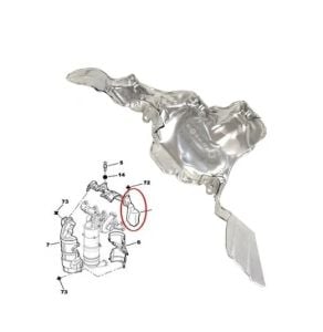 Turbo Isı Kalkanı | Ford Focus 2 1.6 Dizel 2005-2011