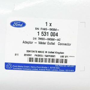 Termostat Gövdesi (Su Cıkış Konnektörü) Orjinal | Ford Focus 2005-2011 Benzinli