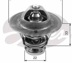 Termostat 89'C | Opel Combo-C Astra-G-H 1.7 CDTI