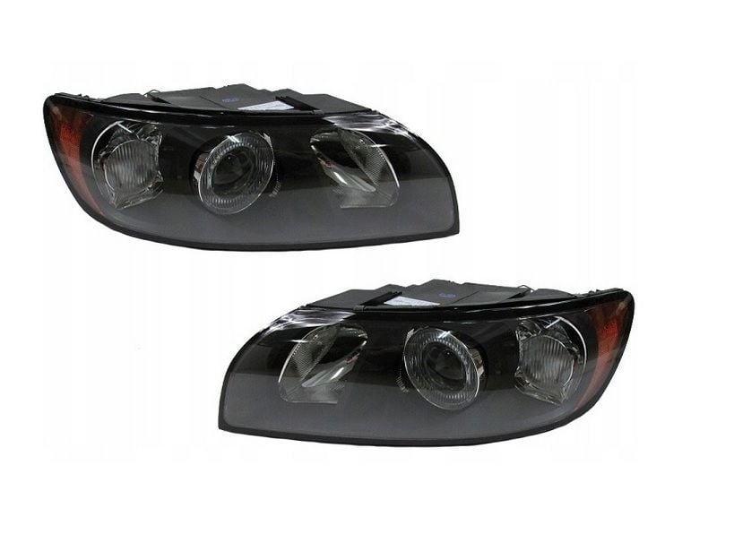 Ön Sağ ve Sol Far Takım | Volvo S40 2005-2007 Halojen