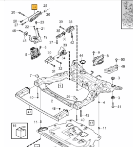 Şanzıman Tork Kulağı Motor Sağ Üst Takoz | Volvo S90 V90 S60 V60 XC60 XC90 2017-2022