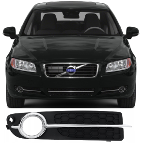 Sis Far Çercevesi Nikelajlı Sağ | Volvo S80 V70 2007-2013