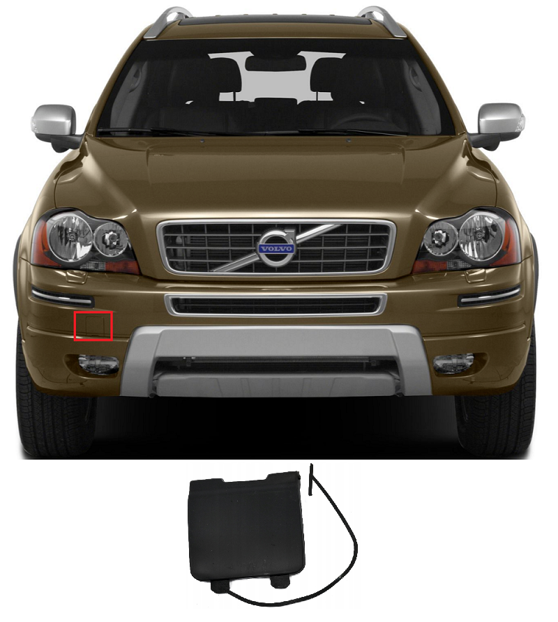Ön Tampon Çeki Demir Kapağı | Volvo XC90 2007-2014