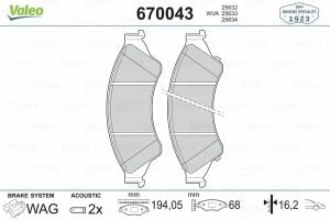 Ön Fren Balatası | Ford Ranger 2012-2021