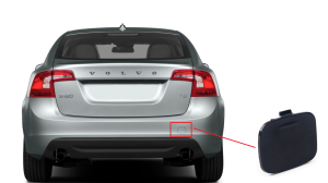 Arka Tampon Çeki Demir Kapağı | Volvo S60 2011-2018