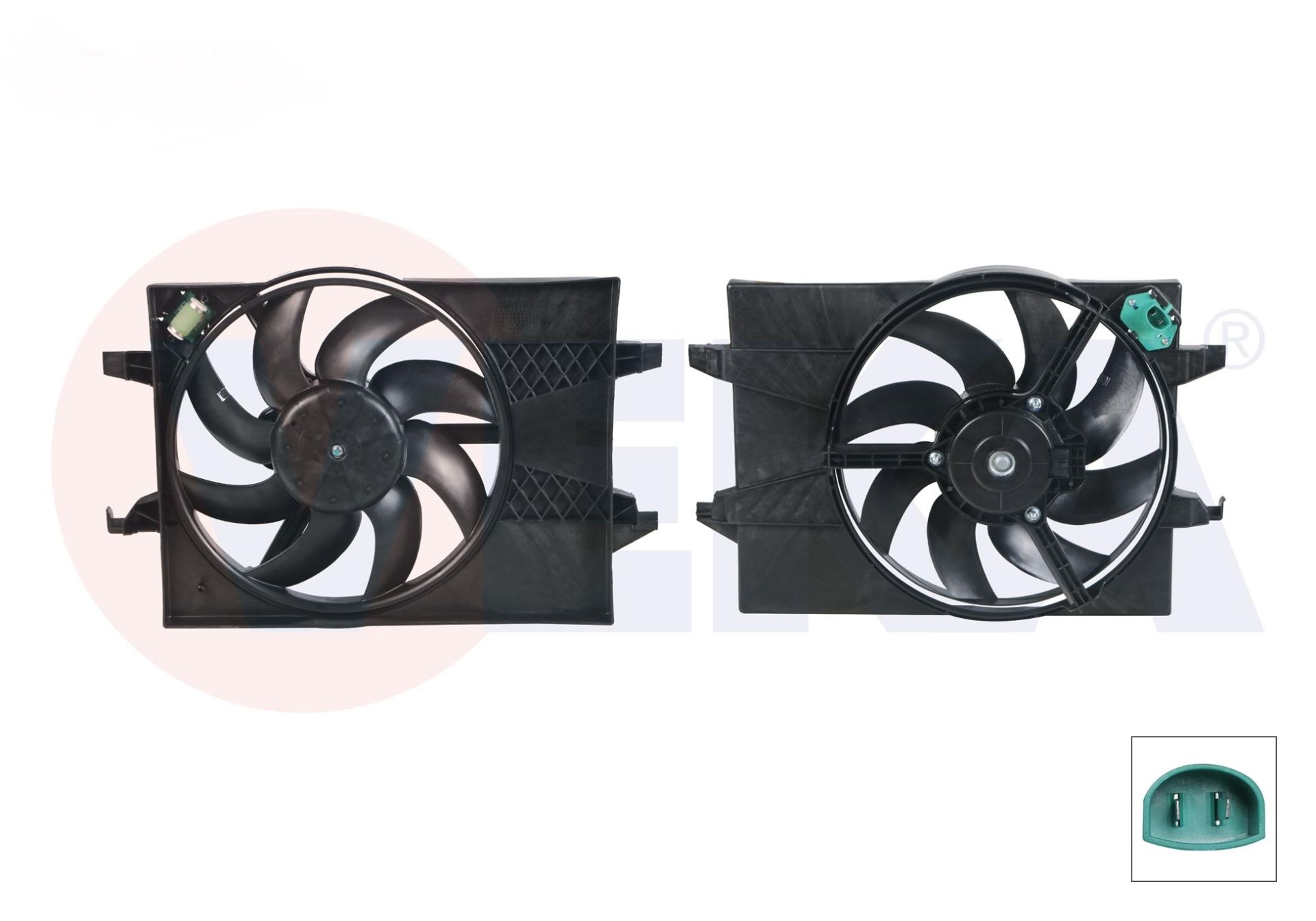 Fan Motoru Komple | Ford Fiesta Fusion 2002-2008 1.4 Dizel