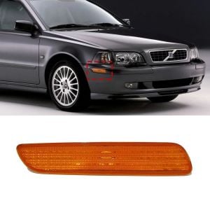 Tampon Sinyali Sarı | Volvo S40 V40 2001-2004 Ön Sağ- Arka Sol