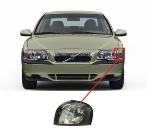 Sinyal Sol Siyah | Volvo S80 1999-2006