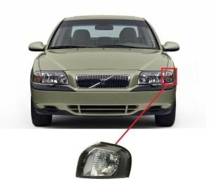 Sinyal Sol Siyah | Volvo S80 1999-2006