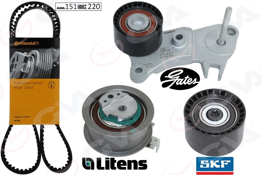 Triger Seti 2.0 Dizel D4 | Volvo V40 XC40 S60 V60 XC60 V70 XC70 S80 S90 V90 XC90