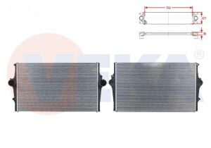 Turbo Radyatörü İntercooler | Volvo S60 S80 V70 XC70 1999-2009
